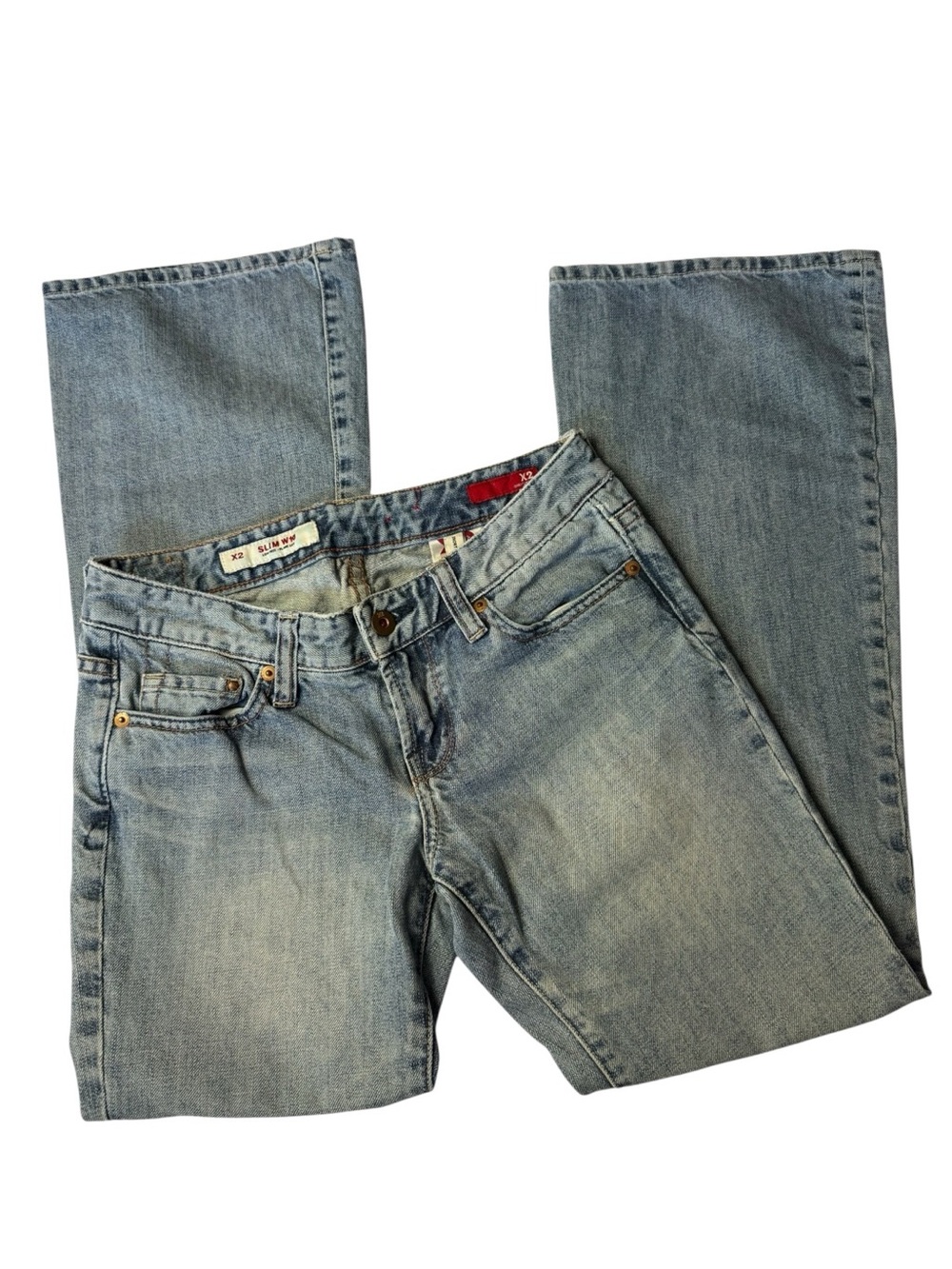 X2 Light Blue Men's Straight Jeans